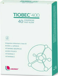 Olvos Science Tiobec 400mg 40 Registerkarten