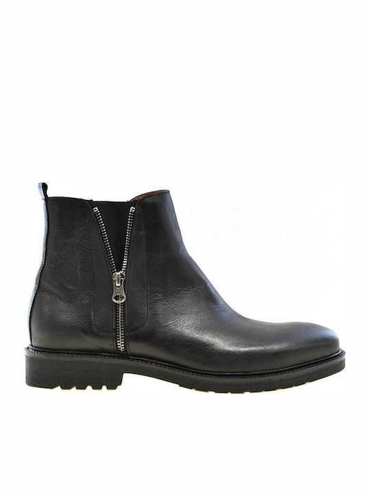 Damiani 972 Schwarz Herrenstiefel