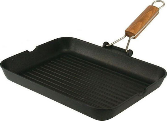 Risoli Gratella 36cm Grill Cast Aluminum with Non-stick Coating