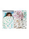 Palamaiki Blanket Fleece Dots White 160x220cm