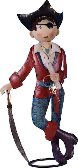 SP Souliotis Figurină Decorativă Statuetă Din Metal Pirat 55cm