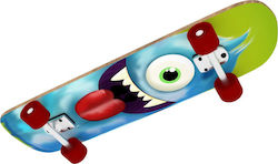 Vedes Cyclops 7.99" Complete Shortboard Πολύχρωμο Vedes Cyclops 7.99" Complete Shortboard Πολύχρωμο