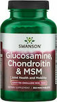 Swanson Glucosamine Chondroitin MSM Συμπλήρωμα για την Υγεία των Αρθρώσεων 360 ταμπλέτες