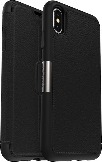 Otterbox Strada Книга Изкуствена кожа Черен (iPhone XS Max)