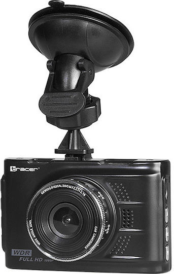 Tracer MobiJourney Camera DVR Auto 720P cu Ecran pentru Parbriz cu ventuză de aspirație