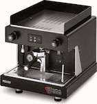 Wega Pegaso Opaque EVD Commercial Espresso Machine 1-Group Metallic Black W53xD55.5xH51.5cm