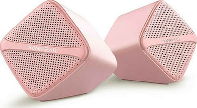 Sonic Gear Cube 2.0 Speakers 6W Pink