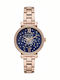Michael Kors Sofie Γυναικείο Ρολόι 34mm Μπαταρίας με Ροζ Χρυσό Μεταλλικό Μπρασελέ