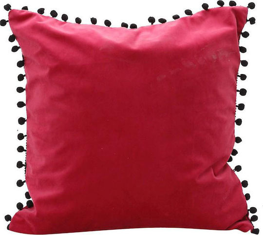 Espiel Espiel Sofa Cushion 100% Cotton Pink 45x45cm