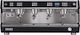 Dalla Corte Evo2 Nebula Schwarz Kommerzielle Espressomaschine mit 4 Gruppen 6kW Höhe 51cm Breite 115cm Tiefe 52,5cm