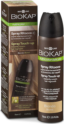 Biosline BioKap Nutricolor Spray Touch-up Hair Spray Light Blond 75ml