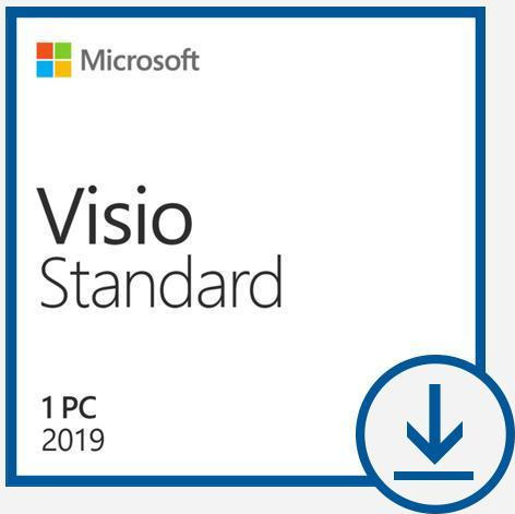 difference between microsoft visio standard and professional 2019