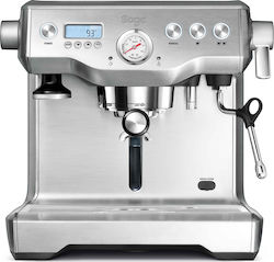Sage The Dual Boiler SES920BSS4EEU1 Espressomaschine 2200W Druck 15bar für Cappuccino Silber