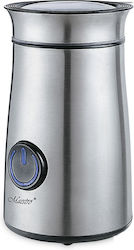 Maestro Râșniță electrică pentru cafea 150W cu capacitate de boabe 50gr Argintiu Maestro Râșniță electrică pentru cafea 150W cu capacitate de boabe 50gr Argintiu