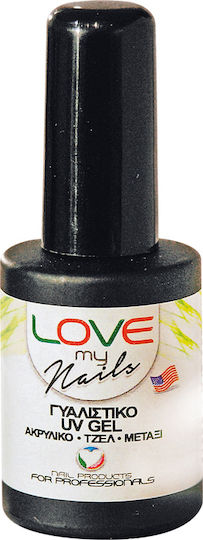 Yanni Extensions Love My Nails UV Top Coat for Semi-Permanent Nail Polish 15ml