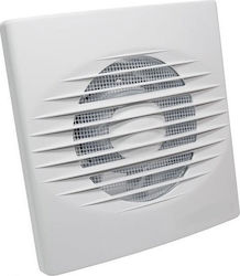 Eurolamp Wall-mounted Ventilator Bathroom 100mm White