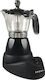 Beper Electric Stovetop Espresso Pot for 3Cups 400W Black