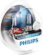 Philips Lămpi Autoturismului MasterDuty Truck BlueVision H7 Halogen Alb cald 24V 70W 2buc