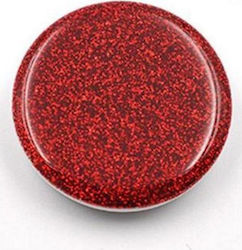 Pop Socket Κινητού Glitter Κόκκινο