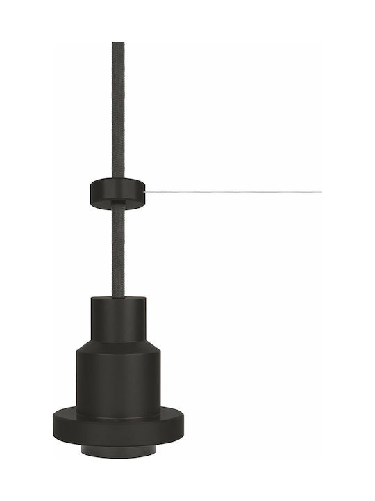 Ledvance Vintage 1906 PenduLum PRO Black Pendant Light Suspension Rail for Socket E27 Black