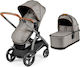 Peg Perego Πολυκαρότσι Ypsi Combo Verstellbar 2 in 1 Baby Kinderwagen Geeignet für Neugeborene Gray 10.2kg 02850BA53