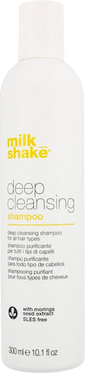 Milk Shake Deep Cleaning Σαμπουάν Βαθύ Καθαρισμού για Όλους τους Τύπους Μαλλιών 300ml