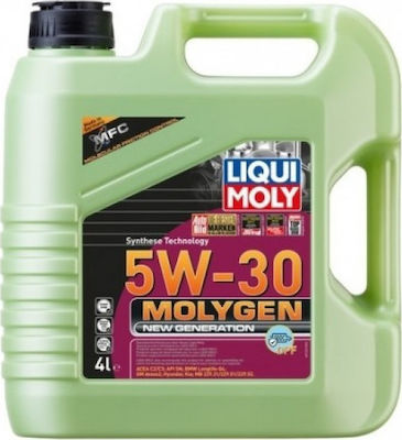 Liqui Moly Συνθετικό Λάδι Αυτοκινήτου Molygen New Generation 5W-30 C2 4lt