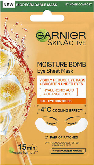 Garnier Moisture Bomb Mască de Ochi pentru Hidratare 6gr