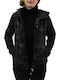 Women's Short Sports Jacket for Winter with Hood Khaki