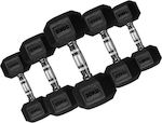 Viking Rubber Hexagon Dumbbell 1 x 15kg