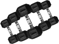 Viking Rubber Hexagon Dumbbell 1 x 22.5kg