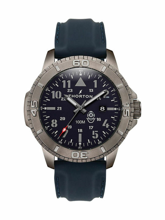 Thorton Odin Ανδρικό Ρολόι 49mm Μπαταρίας με Μπ...