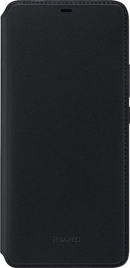 Huawei Wallet Δερματίνης Μαύρο (Huawei Mate 20 Pro)