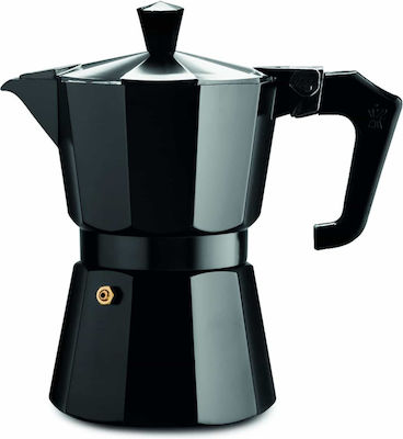 Pezzetti Italexpress Stovetop Espresso Pot 3Cups Negru