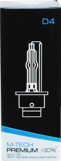 M-Tech Lamps Car & Motorcycle Premium +30% D2R / P32d-3 Xenon 4300K Natural White 12V / 24V 35W 1pcs
