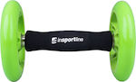 inSPORTline 13474 Abdominal Wheels 2pcs Black with Anti-Slip Handles