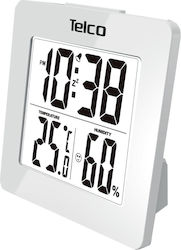 Telco E0114H-1 Digital Thermometer & Hygrometer Weiß 030004