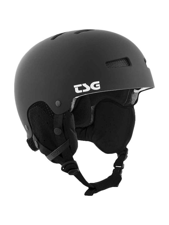 TSG Gravity Solid Color Κράνος για Σκι & Snowboard Satin Black