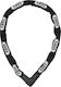 Abus CityChain 140cm Motorcycle Anti-Theft Chain in Black