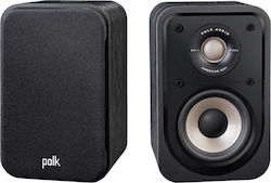 Polk Audio Signature S10e Pereche Boxe Hi-Fi Bookself 100W 2 Nr. de șoferi L13.72xA15.88xÎ21.34cm. Negru