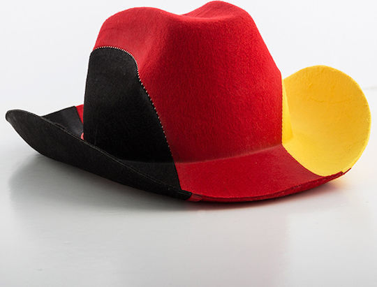 Cowboy Flag of Germany Carnival Hat