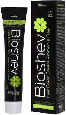 Bioshev Professional Hair Color Cream Ammonia Free 5.1 Κάστανο Ανοιχτό Σαντρέ