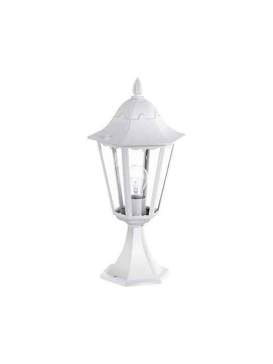 Eglo Navedo Lamp Lattern Outdoor IP44 for Socket E27 White