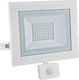 Aca Wasserdicht LED Flutlicht 50W Kaltweiß mit Bewegungssensor und Fotoküttaro IP66