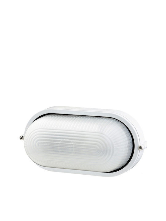 Aca Wall-Mounted Outdoor Turtle Light IP45 E27 White
