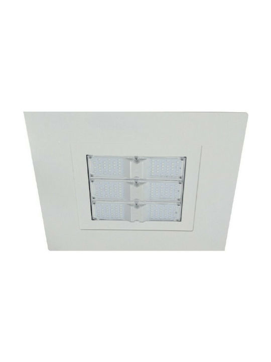 Aca Plafonieră de Exterior cu LED Integrat în Culoare Alb PET12060