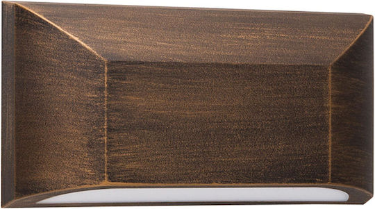 Aca Wall-Mounted Outdoor Ceiling Light GU10 IP65 22x11.3εκ.