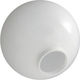 Aca Outdoor Globe Lamp E27 White