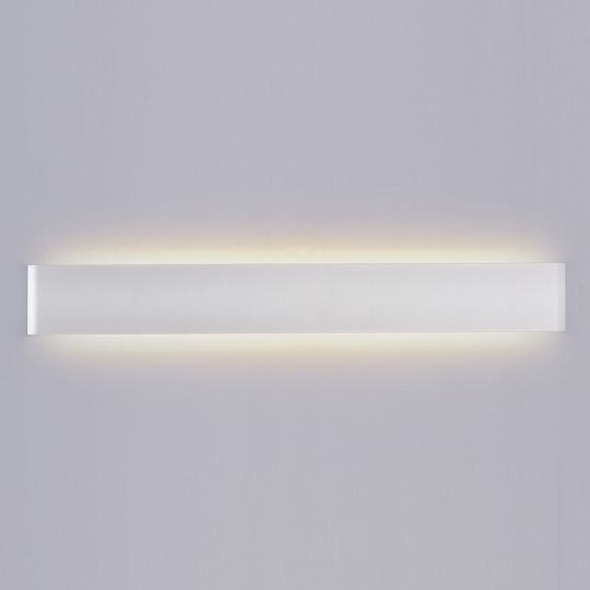 V-TAC Modern Lumină de Perete cu LED Integrat și Lumină Alb Natural 61x9x3.5cm