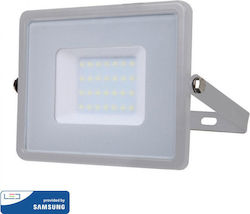 V-TAC Wasserdicht LED Flutlicht 30W Warmes Weiß 3000K IP65